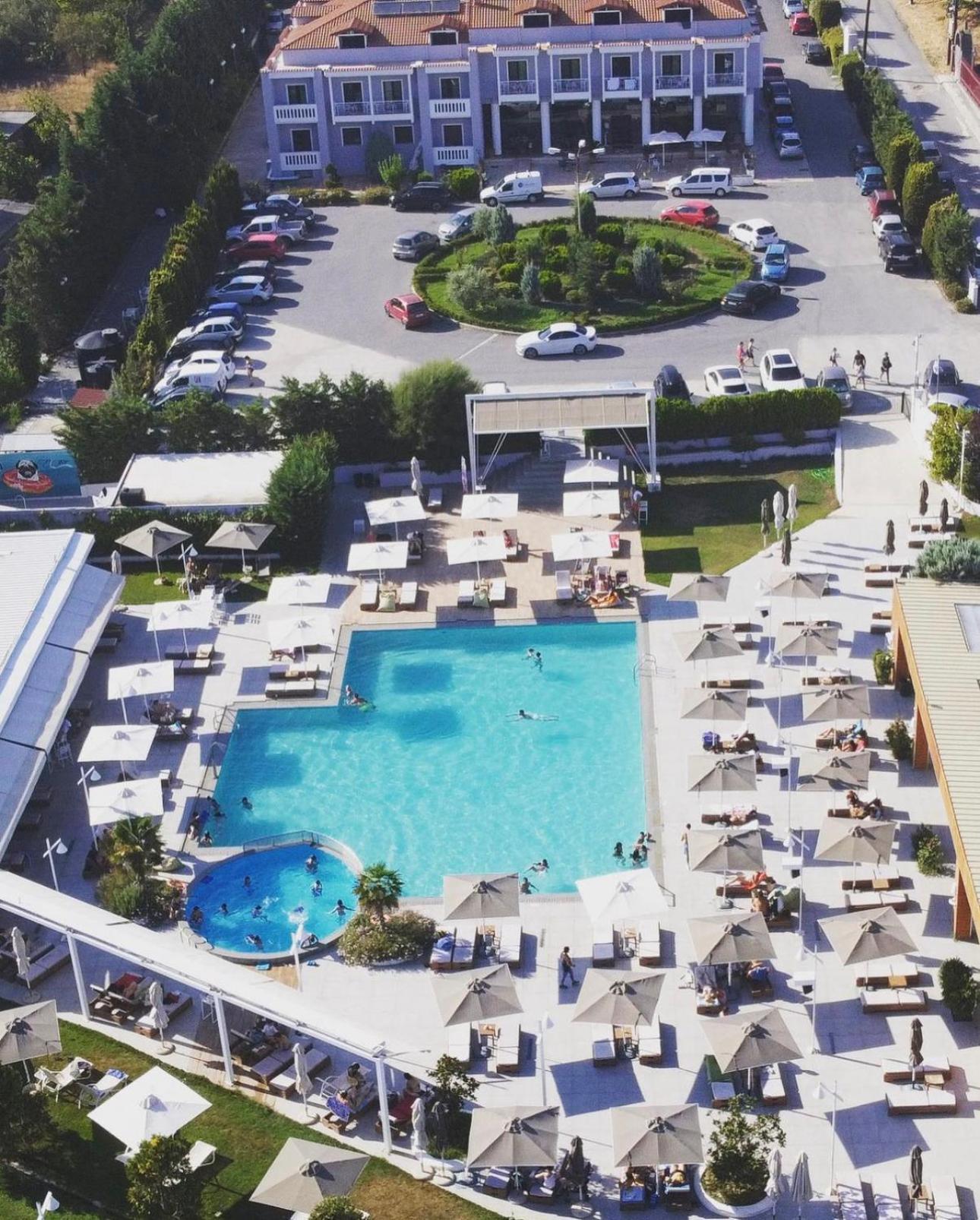 Perinthos Hotel Anchialos Exterior foto